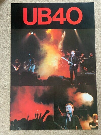 UB40 Tour Poster 1980