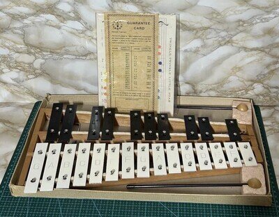 Bell Harmony 25 Note Xylophone Glockenspiel Made In Germany Original Box