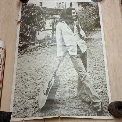Bob Marley Original Ist Print Poster made in England