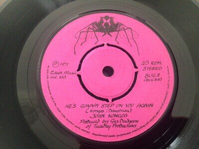 John Kongos He's gonna step on you again 7" vinyl single record
