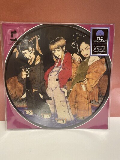 TLC WATERFALLS 12" VINYL PICTURE DISC LIMITED EDITION BRAND NEW