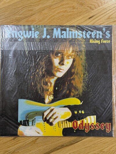 Yngwie Malmsteen - Odyssey LP Vinyl (1988, Polydor) - Unopened Poly Cover