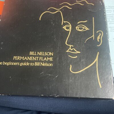 BILL NELSON Permanent Flame on Cocteau 5 x 7" box set rare