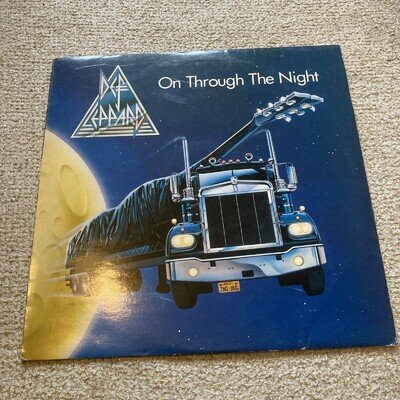 Def Leppard On Through the Night 1980 Vinyl LP Vertigo- first uk