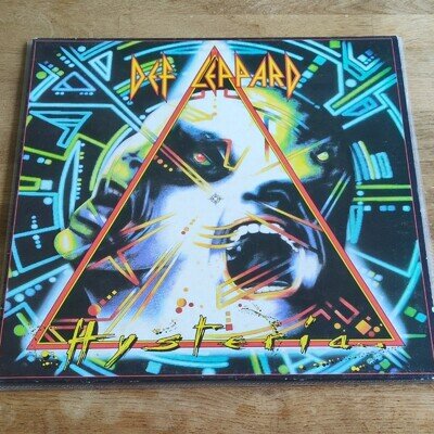 Def Leppard - Hysteria Vinyl LP, Phonogram 830 675-1, 1987 12" Black