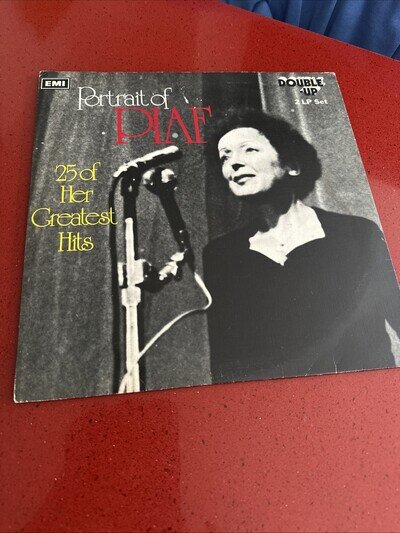 Edith Piaf - Portrait Of Piaf (25 Of Her Greatest Hits) (2xLP, Comp)