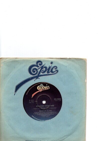 DEAD OR ALIVE SOUTH AFRICA 45 MY HEART GOES BANG