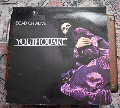 Dead Or Alive - Youthquake - 8 Trk Compilation Debut Album 1985 UK Pressing