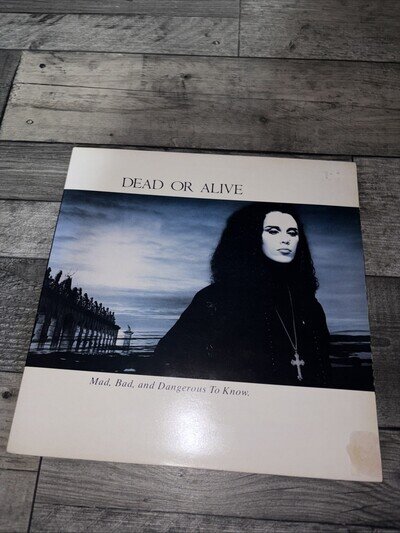 Dead Or Alive - Mad, Bad And Dangerous To Know - 12” Vinyl Record LP 1986 CBS UK