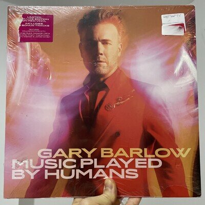 Gary Barlow Music Played By Humans Double Ltd Ed Red Vinyl LP Album Rec Pop New
