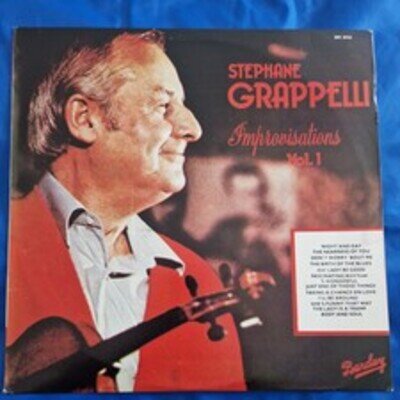Stéphane Grappelli Improvisations Vol 1 Vinyl LP Rare S.A edition 1978