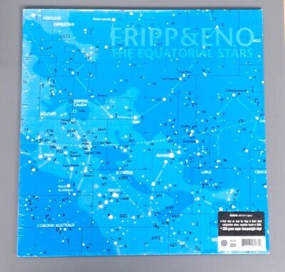 Robert Fripp & Brian Eno | The Equatorial Stars | 200 G Black Vinyl LP