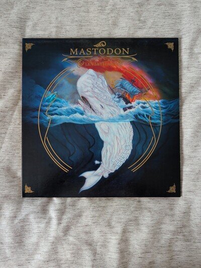 Mastodon Leviathan Rare 3rd Press Green Translucent Vinyl Limited Edition 999