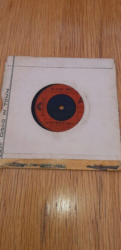 The Ritchie Family Vinyl Single - The Best Disco In Town