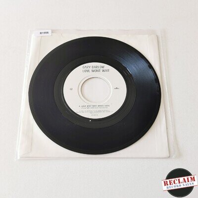 gary barlow - love won't wait 7" vinyl record VG+