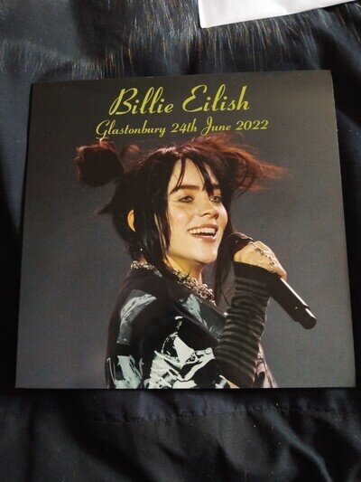 Billie Eilish Live At Glastonbury 2022 Purple Splatter New Vinyl LP