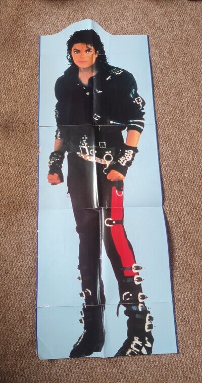 Michael Jackson Memorabilia Rare Original Long Poster