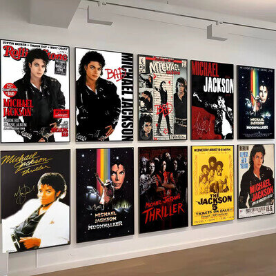 MICHAEL JACKSON Album Poster Wall Art Decoration Picture No Frame Memorabilia