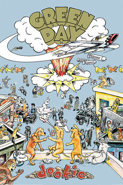 Green Day Poster - Dookie - Official Licensed 61 x 91.5cm Maxi Poster - PP34908