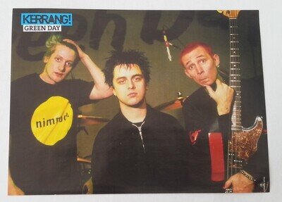 GREEN DAY 'Nimrod' magazine PHOTO/Poster/clipping 11x8 inches