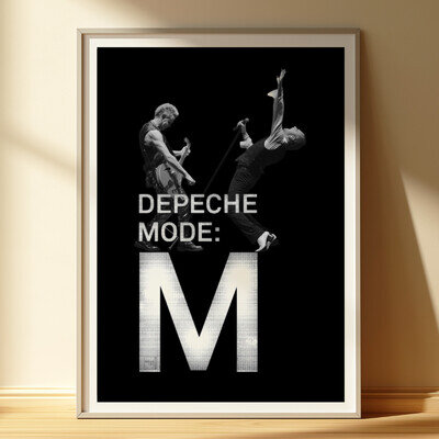 DEPECHE MODE M Film Poster | Unframed Print | Art | Film Print A3