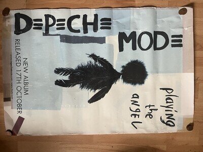 RARE VINTAGE 2005 Depeche Mode “Playing the Angel” PROMO POSTER 51×76 cm .