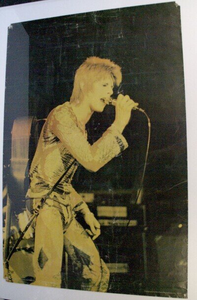 David Bowie Ziggy Stardust Poster Original Vintage Mick Rock Star Posters 1972