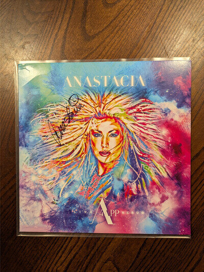 Anastacia - A4APP - Live Album - 12" Vinyl Record Album Ltd Edition Signed 2017