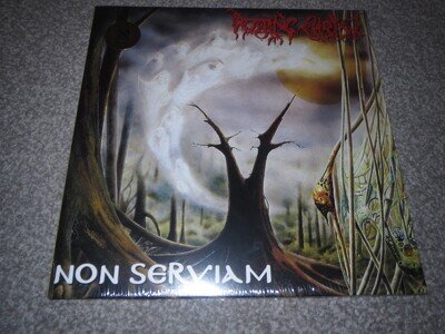 ROTTING CHRIST -NON SERVIAM- VERY HARD TO FIND LP VINYL BATHORY SLAYER SODOM NEW