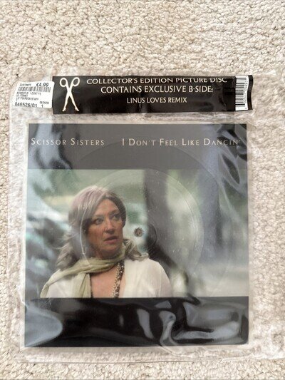 Scissor Sisters - I Don’t Feel Like Dancing Square Picture Disc Limited Edition