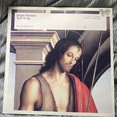 Angel Moraes - Turn It Up - Used Vinyl Record 12 " TESTED