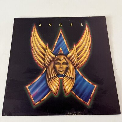 Angel S/T Casablanca LP Rock CBC 4007 UK 1976 VG/VG