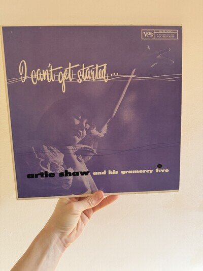 Artie Shaw And His gramercy Five Vinyl LP I Can’t Get Started Verve Records Ex