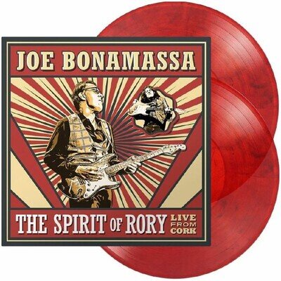 BONAMASSA, Joe - The Spirit Of Rory: Live From Cork - CLEAR RED VINYL 2XLP