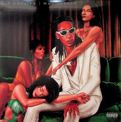 WIZ KHALIFA Multiverse 2-LP (NEW 2023 Vinyl) Gangsta Hip Hop