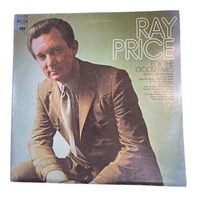 Ray Price For The Good Times 1970 Columbia LP Vinyl US Press VG+/VG
