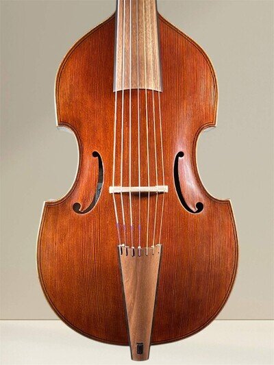 Bass Viola da Gamba 7 String – After Michel Colichon | New Construction 2024
