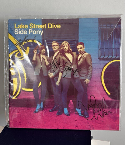 Lake Street Dive Side Pony 12" Vinyl LP Signed by full band