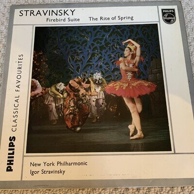 Igor Stravinsky Conducts New York Philharmonic – Firebird Suite / Rite of Spring