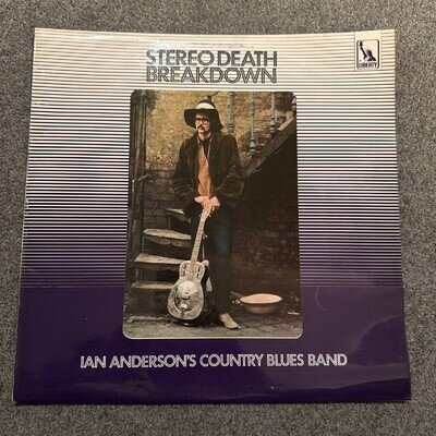 IAN ANDERSON’S COUNTRY BLUES BAND Stereo Death Breakdown Vinyl LP 1969
