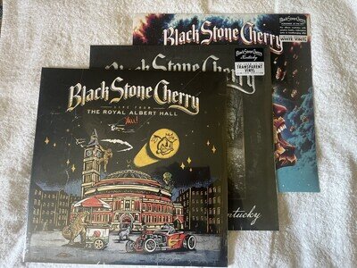 Black Stone Cherry Screamin' at the Sky Kentucky & Live Albert Hall 3 x Vinyl LP