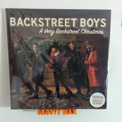 Backstreet Boys - A Very Backstreet Christmas - Vinyl LP RARE Gold Variant