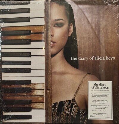 Alicia Keys - The Diary of Alicia Keys VMP Black & White Split 3xLP Box Set NEW