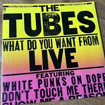 The Tubes - What Do You Want From Live 1978 Vinyl LP Double Gatefold VGC