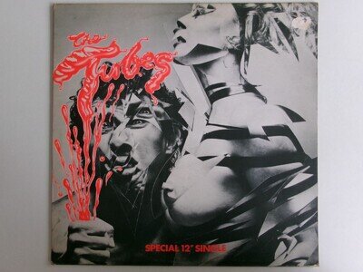 THE TUBES WHITE PUNKS ON DOPE A&M AMS 7323 FEE WAYBILL GLAM