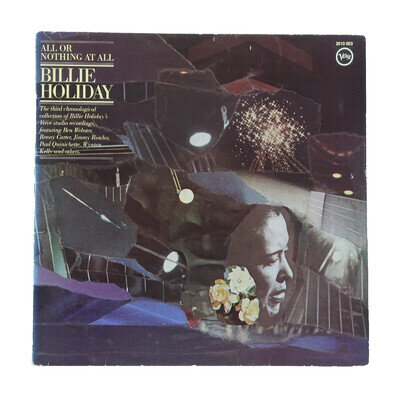 Billie Holiday All Or Nothing At All Vinyl Record 2610053 1978 Verve NM/VG+