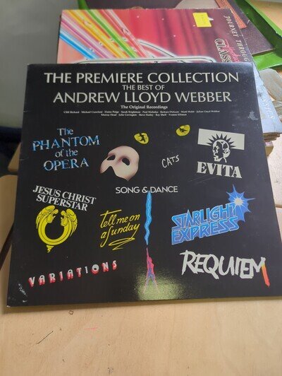 Andrew Lloyd Webber the Premier Collection Vinyl Record