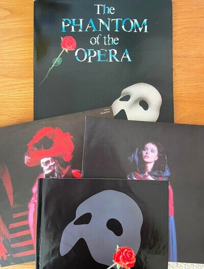THE PHANTOM OF THE OPERA - ANDREW LLOYD WEBBER 1st UK 1987 2xLP VG+