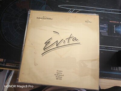 ANDREW LLOYD WEBBER EVITA 12'' VINYL