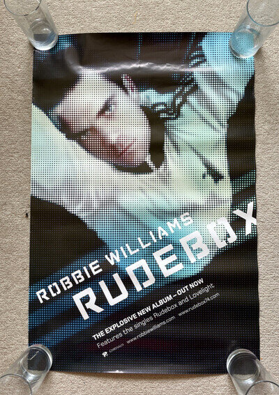 Robbie Williams Rudebox Large Advertising Poster